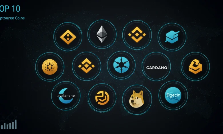 As 10 Principais Criptomoedas em 2025